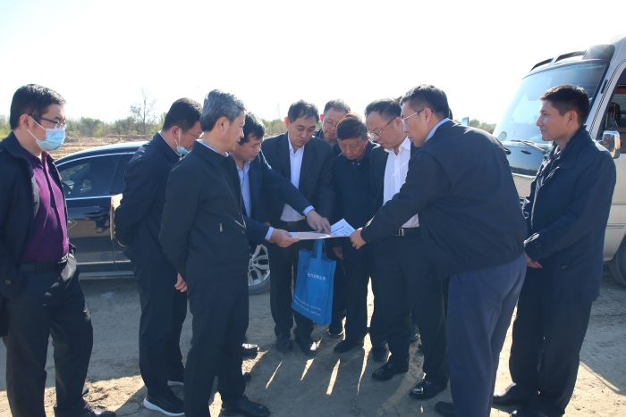 校领导赴雄安新区调研新校区意向选址地块（2021年）