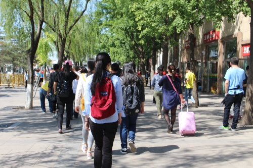 行走在路上