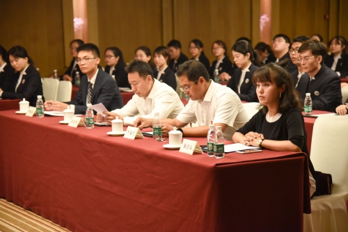 图1  誓师大会现场