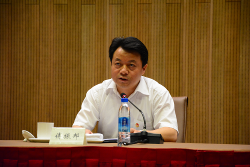 团中央书记处书记傅振邦讲话