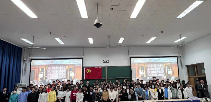合影